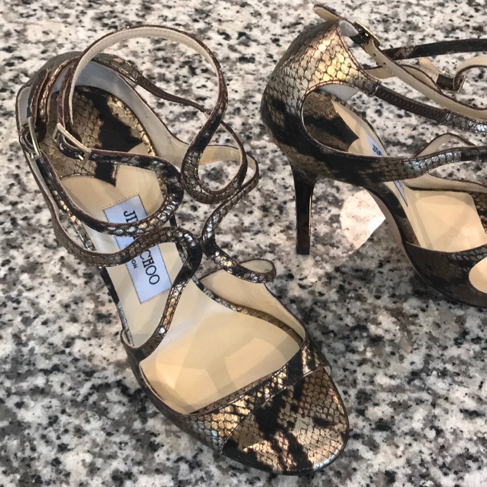 Jimmy Choo Python Lang Sandal - image 6